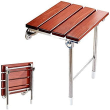 Raelf Bagno Pieghevole Pieghevole Sedile Sgabello Sgabello Sgabello Sgabello Pieghevole Sgabello Sgabello Bagno Bagno Parete da parete Sedia da parete anziana Panca in legno massello [classe energetic