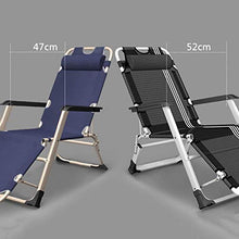 HPLL pieghevole sedia da campeggio Semplice Rinforzo Pratica Sedia Pieghevole Ufficio Pranzo Pausa Recliner/Balcone Donne Incinte Vecchio Poltrona
