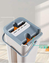 SSAYY Mop Mop per La Pulizia A Spruzzo Magico Mop in Microfibra con Secchio   Mop per Spremere Piatti Cucina per Casa Pulizia A Mano Libera