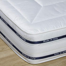 Materasso singolo memory foam 80x190 FINLANDIA, altezza 22cm, ortopedico, traspirante antiacaro, con rivestimento in cotone, made in Italy