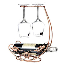 Elegante Semplicità Bottiglia Di Vino Europea Portabottiglie Retro Ferro Battuto Bronzo Desktop Bar Portico Ornamenti Moda Moderna Creativa Portabottiglie Di Vetro Regalo Rovesciato Bella Ed Elegante