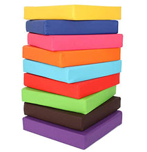 bandezid Cuscino per Panca Lunga e Confortevole,con Lacci di Fissaggio-Grigio Chiaro 100×30×5cm(39×12×2in)