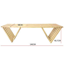 outdoor product Terrazza panchina panchina all'aperto, Panche da Giardino in Legno massello per Uso Domestico, Panche Decorative retrò, Adatto per Giardino/Veranda/Prato