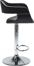 Kare Sgabello Bar Costa, Nero, 106 X 48 X 48 Cm
