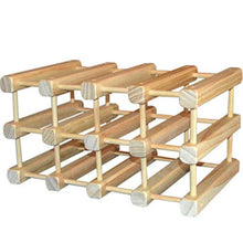 BINGFANG-W Cremagliera del Vino, Vino Rack di Storage Rack di Legno Stand di Esposizione cremagliera del Vino, in Legno massello, 53.5 * 26 * 23,5 Centimetri Portavini