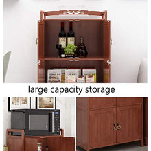 Kylinqaz Credenza da Terra Credenza da Terra Credenza da Tavolo per Armadio, Soggiorno e Cucina (Size : 60 * 38 * 118cm)