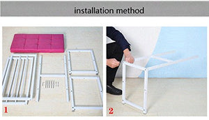 Stores Panca, Panca in Ferro battuto, scarpiera, Sgabello da Palestra retrò, ripiano scarpiera Cambio Negozio di Abbigliamento: 90 * 45 * 60cm (Colore : B)