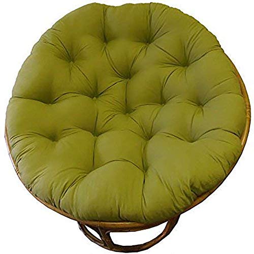 Yxxc Addensare Rotondo Papasan Cuscino Sedia Altalena Cuscino Stuoia per Sedia A Dondolo Pad Appeso Amaca, Nido D'uovo Cuscino Sedia O Diametro110cm