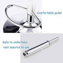 JMYSD Sgabelli da Bar, Bancone Colazione Regolabile in Altezza Sedie da Bar Sgabello da Cucina Girevole A 360 ° in Pelle Sintetica con Finiture Cromate,C1