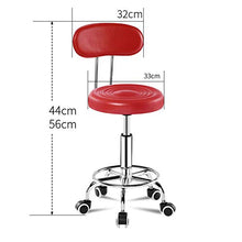 Nlight Sedie da Barbiere Poltrona da Parrucchiere,Sgabello da Lavoro Sgabello Girevole Sgabello Sgabello per Salone Estetico Sgabello per Ambulatorio Medico,con Rotelle,Rotazione Libera di 360°