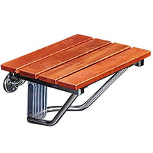 Z-SEAT Sgabello da Bagno Sgabello da Bagno in Legno massello Sgabello da Bagno Pieghevole può sopportare 160 kg Materiale di Protezione Ambientale Bagno Antiscivolo