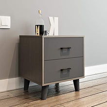 Bedside Tables Comodino, unità Tabella Bagagli, Governo Tavolino di Servizio, for La Camera da Letto/Living Room Furniture (Color : Gray, Size : A#)