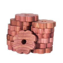 Fattigger, 20 blocchi di legno a prova di erme, a prova di fiore, per armadio, cassetto, armadio