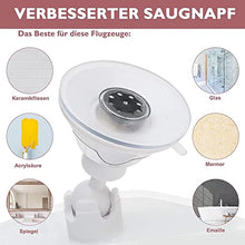 ZREAL Specchio per Trucco Specchio Bagno Piccolo Specchio Doccia Anti-Appannamento in Metallo Cromato Specchio con 360 Gradi Rotating Ventosa Rotondo per Bagno e Doccia