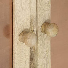 vidaXL Legno Massello di Mango Credenza Madia Mobile Armadietto Armadio Mobiletto Alto Portaoggetti Cassa Cassapanca Mobili 118x35x75 cm