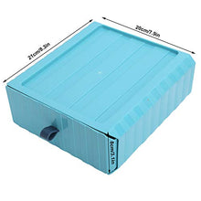 Organizer da tavolo Scatola portaoggetti Cassetto 4 pezzi Cassetto portaoggetti in plastica Organizzazione scrivania Cassetti portaoggetti impilabili Set per accessori per ufficio a casa Gioielli e me