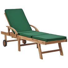 Tidyard Lettini Prendisole con Cuscini 2 pz Legno di Teak Verde,Lettino Prendisole,Lettino Prendisole Portatile,Lettino Prendisole da Esterno,per Giardini, Cortili, Terrazze, Piscine