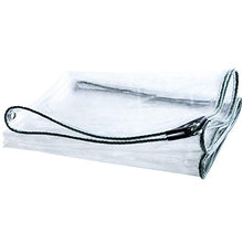 DLMSDG Telo da Giardino, Telone Telo Copertura Impermeabile Trasparente, Morbidissimi Tenda Gazebo Idrorepellente con Passanti, per Balcone, Camper, Gazebo e Giardino