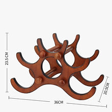 Lxlxq Creativo Farfalla in Legno massello può Essere Incorporato Vino cremagliera casa Decorazione cremagliera del Vino
