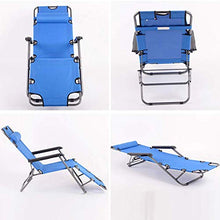 XLYYHZ Patio Zero Gravity Chair Sedie reclinabili Regolabili Pieghevoli per Esterni con Cuscino per la Pesca in Campeggio a Bordo Piscina