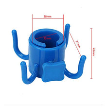 XINGX Gancio per Ombrellone da Spiaggia Gancio per Ombrellone in Plastica a 4 Punte per Asciugamani/Cappelli/Vestiti/Macchina Fotografica Adatto per La Spiaggia Gite in Campeggio
