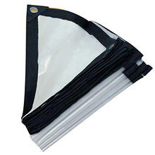 TRITTHOCKER Tarpaulin, Camion a Vela Capannone Panno piovoso, Telo da Giardino Impermeabile, Tessuto aerodinamico da 0,12 mm di Spessore del Balcone del Balcone,3x6m