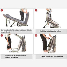 CDFC -Recliners Sedia Leggera Grigio Grigio Grigio Lettino Sole della Lettino da Campeggio da Esterno Letto Pieghevole Letto Singolo Siesta Lounge Sedia Semplice Semplice Portatile Adul