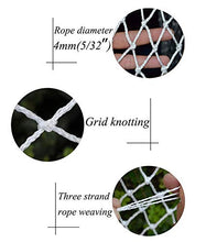 XXN Rete per Porta,Backstop Ball Stop Rete per Barriere Balcone Scala Protezione di Sicurezza per Animali Domestici per Bambini, Rete da Carico per Giardino Rete Fissa Rete per Backstop