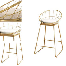 Sedia da pranzo, Sedia for braccioli, Seggiolone, Seggiolone, Sgabello Sgabello Sgabello Sgabello Bar Sgabello Home Schienale Sedie di altezza Breakfast Bar Sgabello Tempo libero Counter Pub Bi FACAI