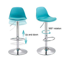 2 Pezzi / Set Sgabello Da Bar Da Cucina In Pelle Per Il Tempo Libero In Acciaio Inossidabile Regolabile In Altezza Lounge Senza Braccioli Con Poggiapiedi Sedie Sedia Da Ufficio Casa Mod(Color:rosso)