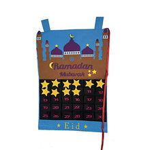 Calendario Hanging Bag, Ramadan Calendar Eid Mubarak Hanging Countdown Calendar Calendario dell'Avvento 2021 Regali Eid Decorazione Ramadan
