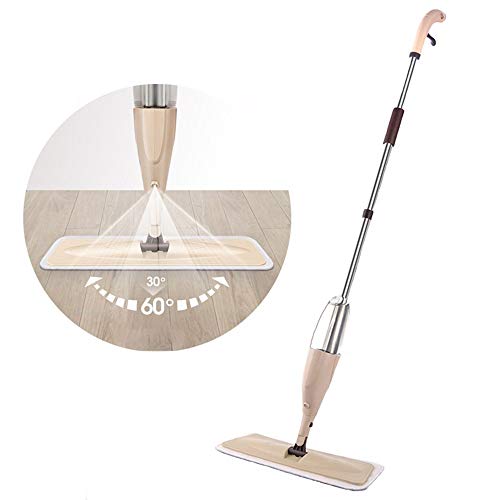 SSAYY Spray Mop Mop per Uso Domestico Mop Rotante A 360 Gradi Mop per La Pulizia Piana Mop per Pavimenti Attrezzo Manuale per La Pulizia dello Spruzzo d'Acqua