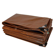 GJSN Teloni, Multiuso Incatramata Heavy Duty Tarp Impermeabile Spessa con Metal Grommets Ogni 1 M, Tenda Multiuso per i Camion Camping Barca,3Mx5M