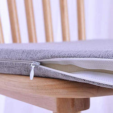 Xpnit - Cuscino per panca da giardino, 2 o 3 posti, morbido cuscino lungo per sedia da cucina, casa, esterno (80 x 30 cm, grigio)