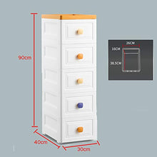 5 Cassetto, Bianco Plastica Camera Governo di Immagazzinaggio, Assemblati E Combinabile Dresser Torre Bagagli, unità Organizzatore per Camera, Ripostiglio, Ingresso, Corridoio, Stanza della,A