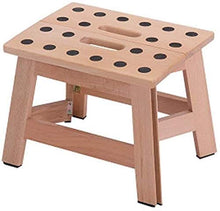 FACAZ Sedie da Giardino reclinabili Sgabello Pieghevole, Sedile Pieghevole Multifunzione per mobili da Giardino da Giardino Sgabello Portatile in Legno massello per Soggiorno o Campeggio
