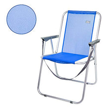 Aktive 62606 - Sedia da spiaggia fissa, pieghevole, 55 x 43 x 77 cm