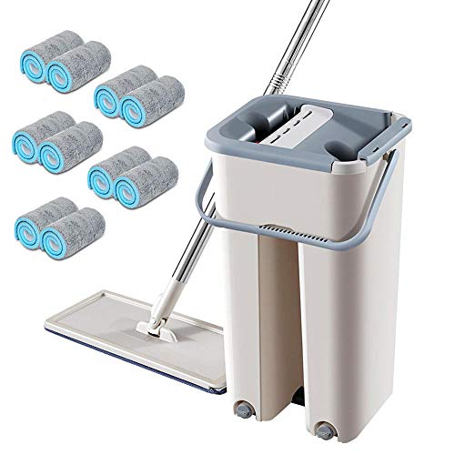 SSAYY Spray Mop Spray Magic Mop Automatico Evitare Il Lavaggio A Mano Panno di Pulizia della Fibra Ultrafine Cucina di Casa Pavimento in Legno Mop Fellow Mop