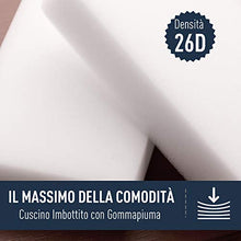 homcom Pouf Design Rotondo, Poggiapiedi Cilindrico Blu con Base Oro e Seduta Imbottita, Casa/Negozio, Ф36x42cm-Max 120kg