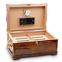 Accessori e umidificatori per sigari Sigaro Gabinetto delle Famiglie Legno di Cedro Storage Box Camera Cigar Umidificatore Cigar Box Manutenzione Naturale Mellow Cigar Protect