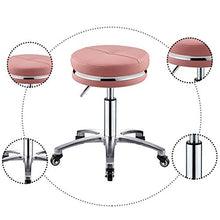 Poltrone Nubao Stainless Steel Work Sgabello da Bar Sedia di Bellezza, Barber Chair Trucco, Grigio, Style1 (Color : Green, Size : Style2)