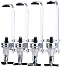 Portabottiglie da parete, distributore di liquore a 4 teste Portabottiglie per vino Portabottiglie da cocktail per bar da casa