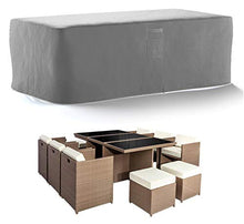 HBCOLLECTION Deluxe Polyestere Copri Telo di Copertura per Tavolo Rettangolare 196cm
