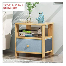 RKRZLB Comodino Colori Multipli Camera da Letto Cassettiera Moderno con 1/2/3 Cassetti 13.7x12x17.9inch Cassettiere Cameretta (Color : Style 3)