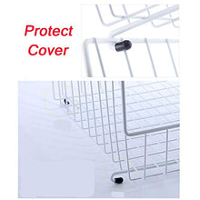 Scaffale stoccaggio in acciaio carbonio 3 ripiani, cestello multifunzione per scaffalature, contenitore per ripostiglio stoccaggio per cucina domestica con ripiano Carrello rotolamento per rotelle