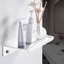 XJJZS. Bagno Doccia Mensola Doccia Caddy Alluminio dello Spazio autoadesiva nessun Danno Montaggio a Parete Nichel