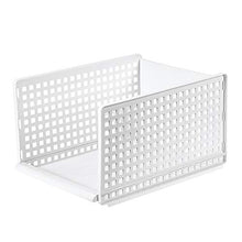Bireegoo - Armadio impilabile in plastica per armadio e guardaroba, con ripiani rimovibili, cassetti, credenze, cestello portaoggetti per cucina, camera da letto