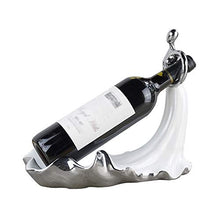LZXMXR Scultura d'Arte, in Stile Europeo Wine Rack Ornamenti di Ceramica, Semplice Controsoffitto Decorazioni, Wine Rack, Creativo Piccola Scultura Mestieri.