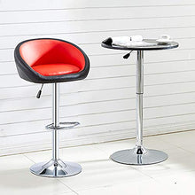 XINGLEI Sgabelli da Bar, seggiolone con Schienale Ben Imbottito, Dotato di Funzione di Rotazione Regolabile in Altezza e 360 ° Sgabelli da Bar per la Colazione (Color : Beige, Size : 60~80cm)