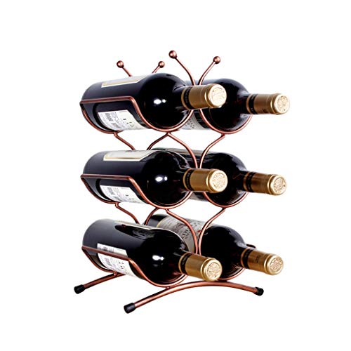 Porta Bottiglie da Vino Wine Rack Decorazioni for la casa Decorazioni for Interni Portavini (Color : B)
